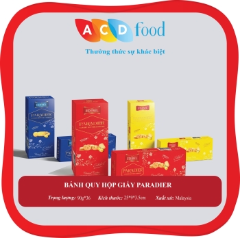 BÁNH QUY HỘP GIẤY PARADIER